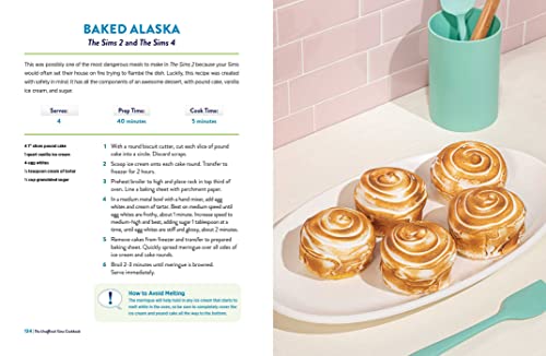 The Unofficial Sims Cookbook: From Baked Alaska to Silly Gummy Bear Pancakes