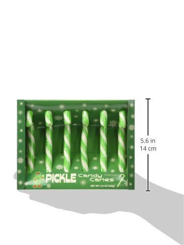 Pickle Flavored Candy Canes
