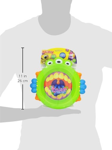 iMonster Non-Skid Toddler Plate