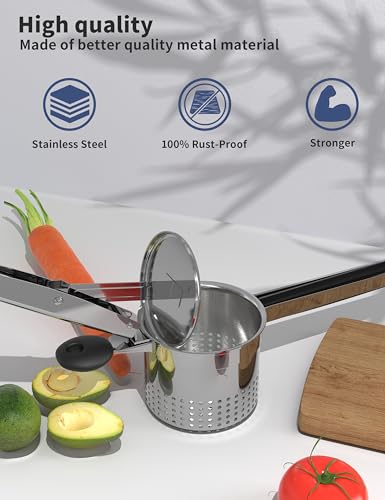 Large Stainless Steel Potato Ricer