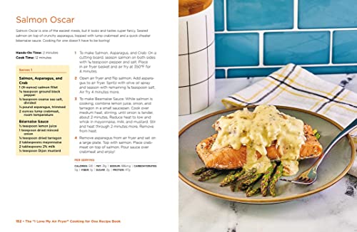 The "I Love My Air Fryer" Cooking for One Recipe Book