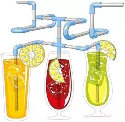 DIY Crazy Straws Kit - 30 PCS