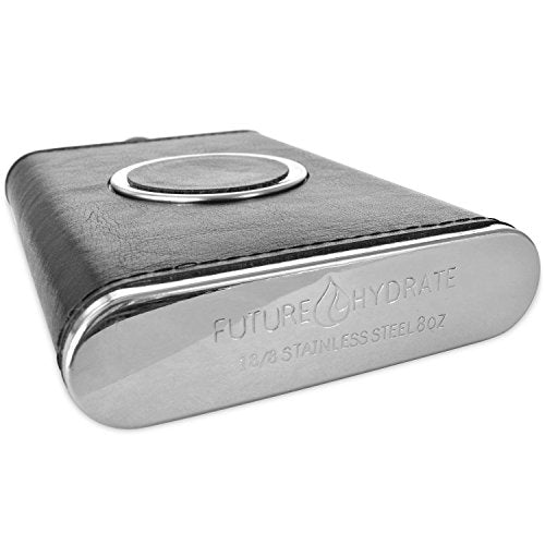 Premium Shot Flask with Collapsible Shot Glass