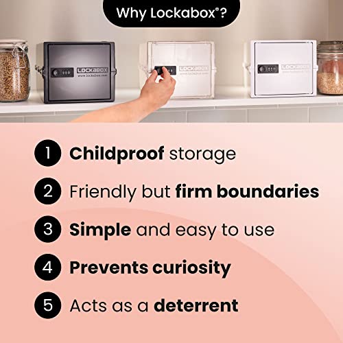Lockable Storage Box for Food and More