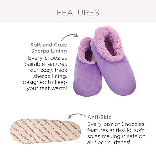 Snoozies Pairable Slipper Socks - Wine Tasting