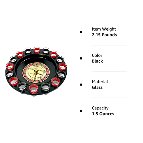 Shot Glass Roulette Drinking Game Set