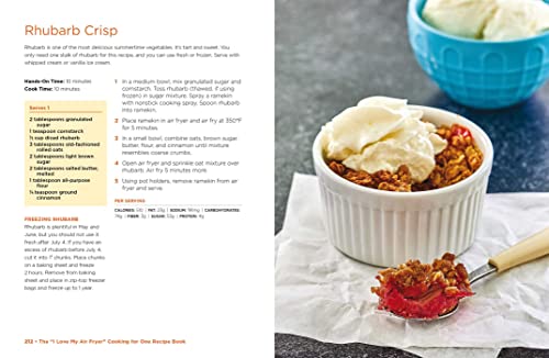 The "I Love My Air Fryer" Cooking for One Recipe Book