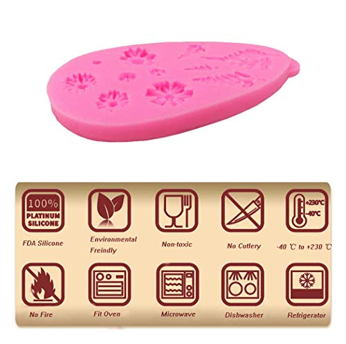 Flower Daisy Silicone Mold for Cake Decorating