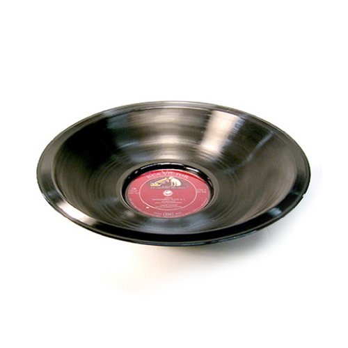 Recycled Vinyl Record Decor Bowl