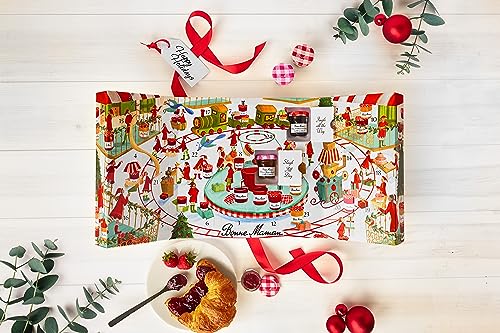 Bonne Maman Advent Calendar 2023 - 23 Spreads and 1 Honey