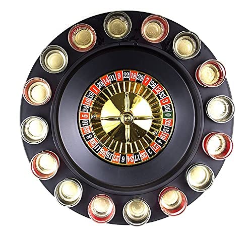 Shot Glass Roulette Drinking Game Set