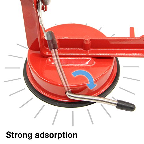 Manual Red Stainless Steel Potato Apple Slicer