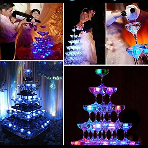 LED Light-Up Ice Cubes - 24 Pack
