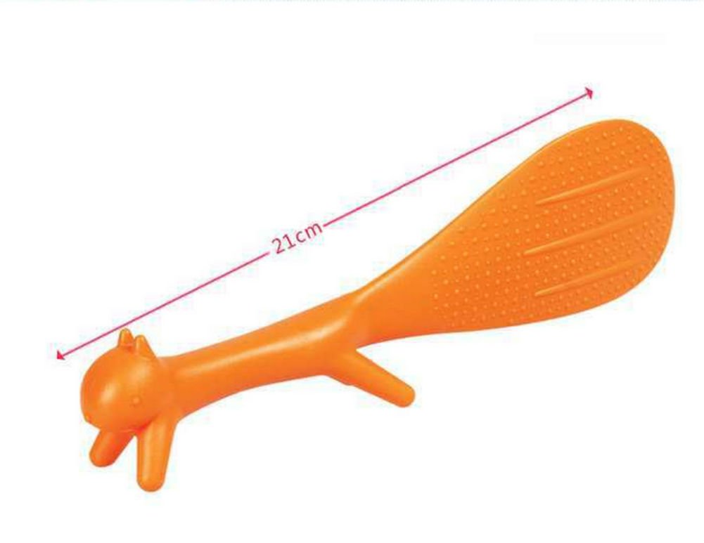 Squirrel Shaped Non-Stick Rice Spoon Set