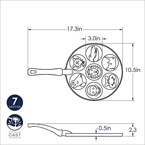 Zoo Friends Pancake Pan