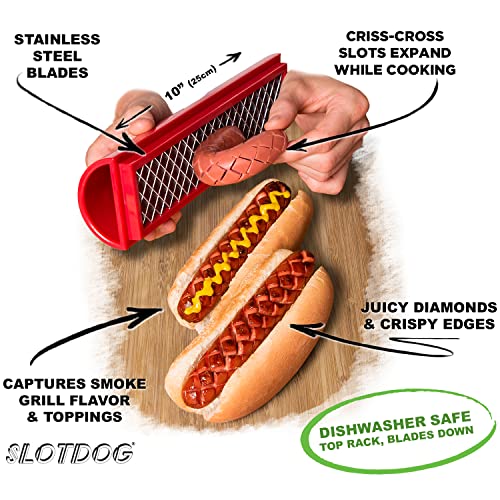 Hot Dog Slicing Tool