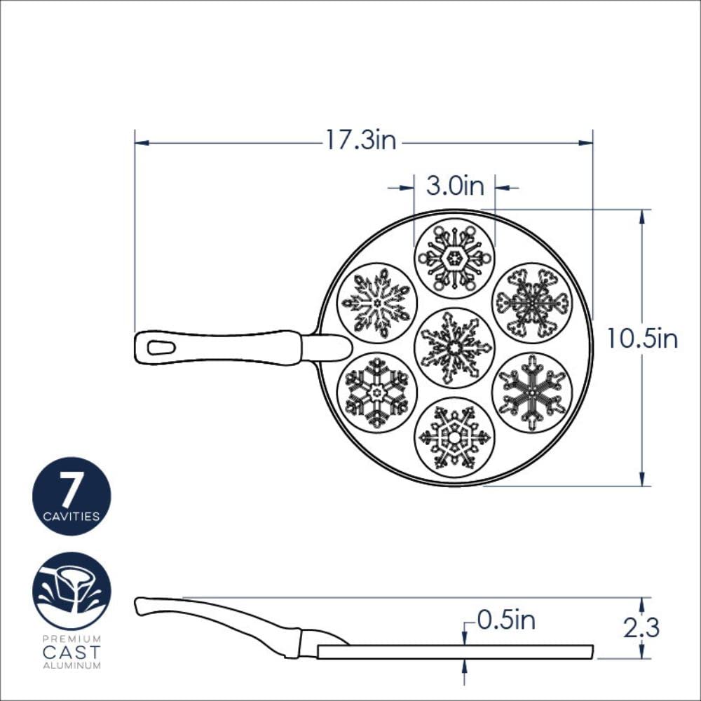 Snowflake Pancake Pan