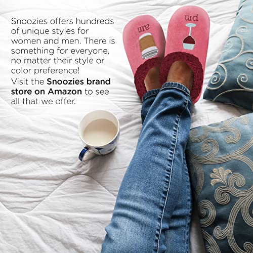 Snoozies Pairable Slipper Socks - Wine Tasting