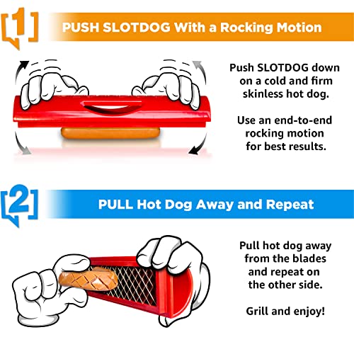 Hot Dog Slicing Tool
