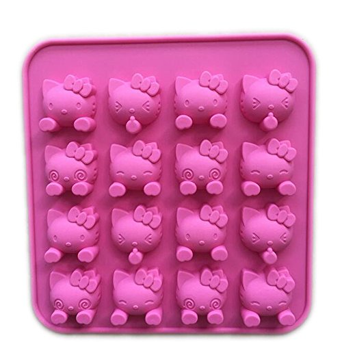 Cute Cat Silicone Fondant Mold
