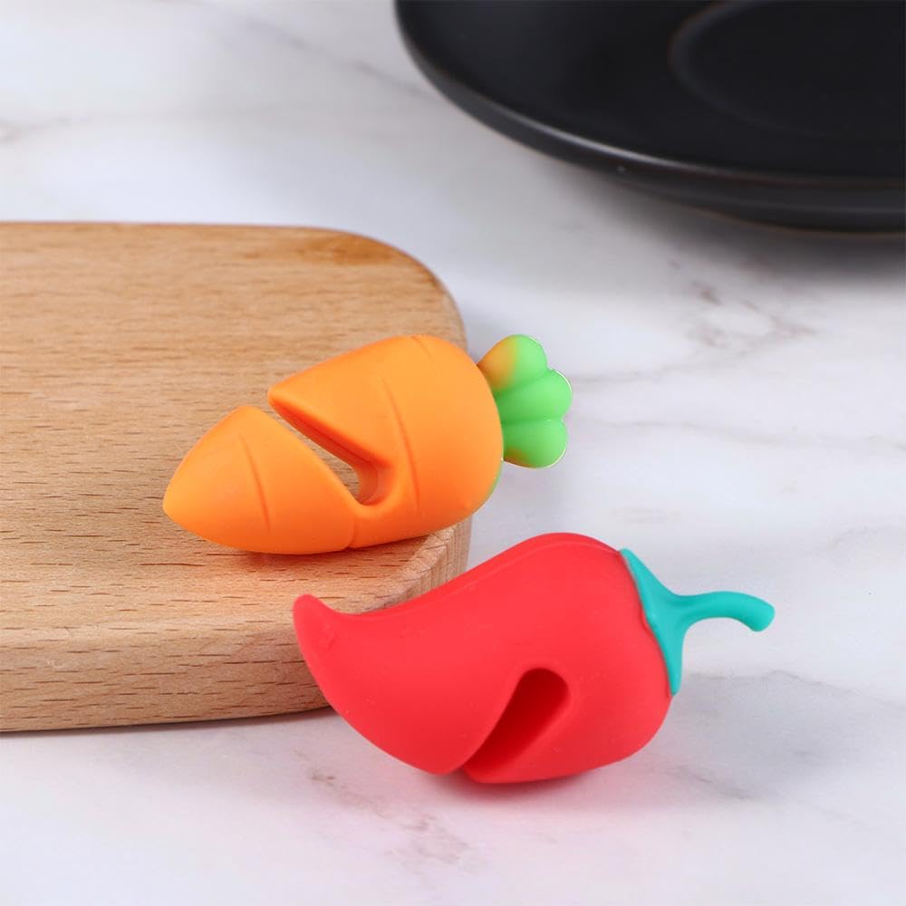 Silicone Lid Spill Stopper - Set of 6