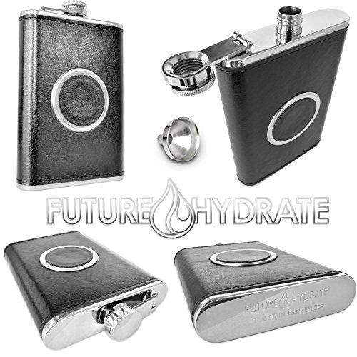 Premium Shot Flask with Collapsible Shot Glass