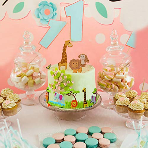 Jungle Safari Animal Fondant Mold - 3D Lace Zoo Silicone