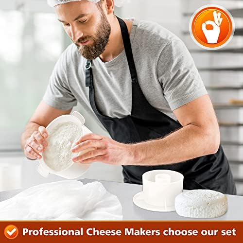 Cheese Mold Kit with Cheesecloth