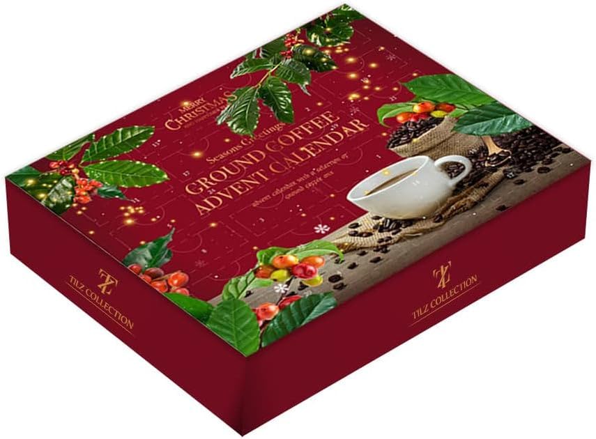24-Day Coffee Advent Calendar Gift Set