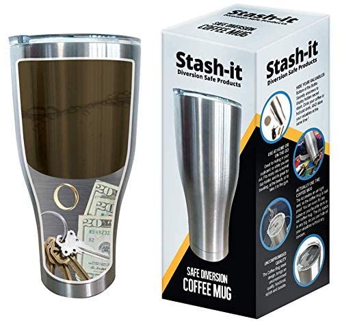 Coffee Mug Diversion Safe with Hidden Compartment