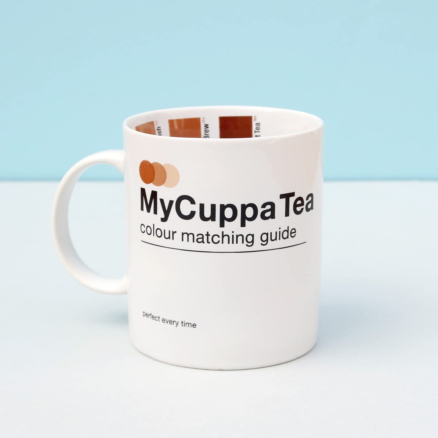 My Cuppa Tea Mug Color Chart