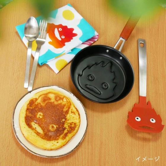Studio Ghibli Howl's Moving Castle Calcifer Frying Pan