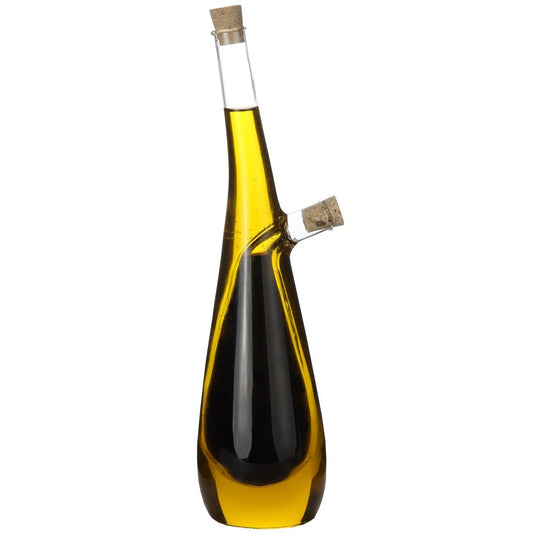 Glass Olive Oil and Vinegar Dispenser Set