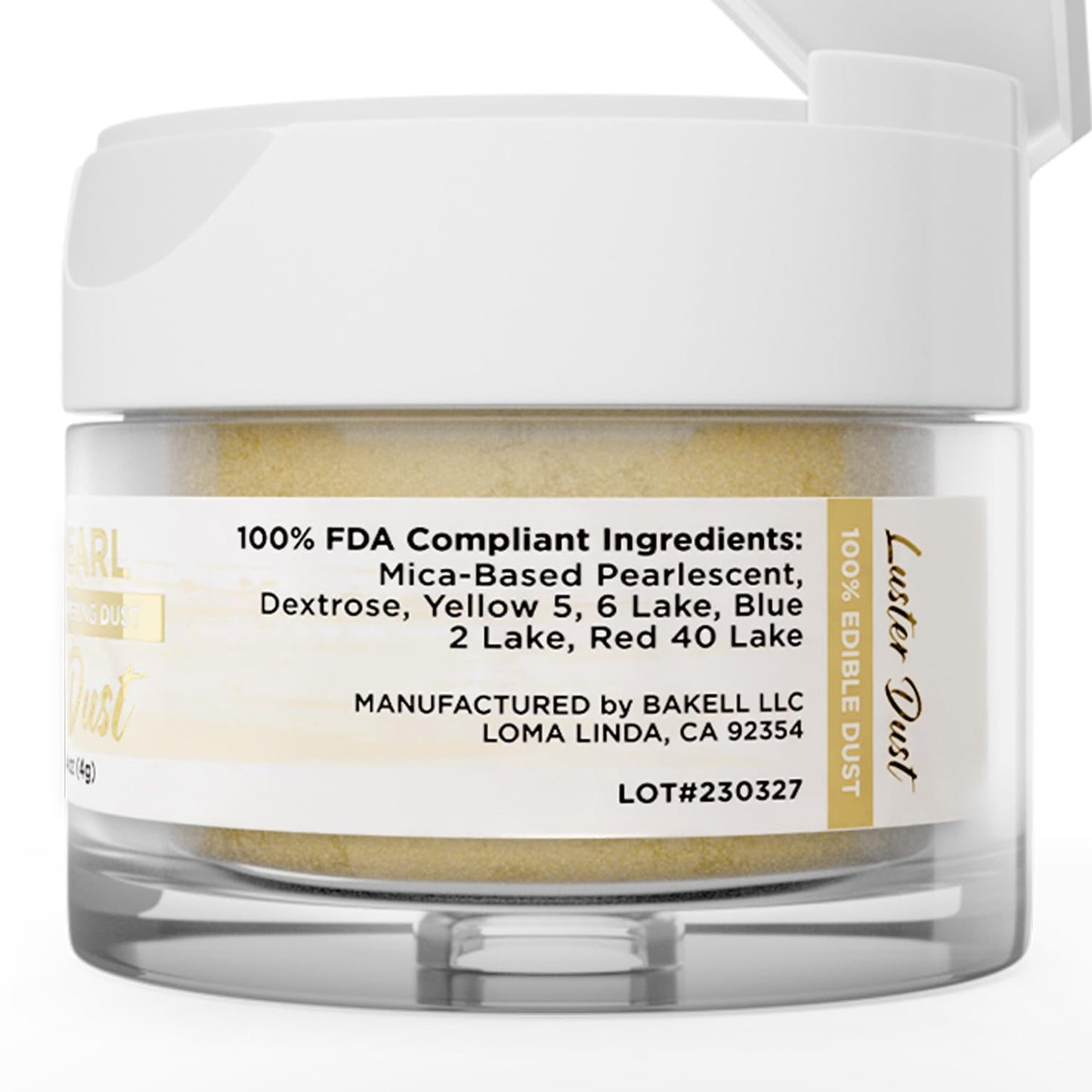 Edible Gold Pearl Luster Dust & Paint | Kosher & Halal Certified