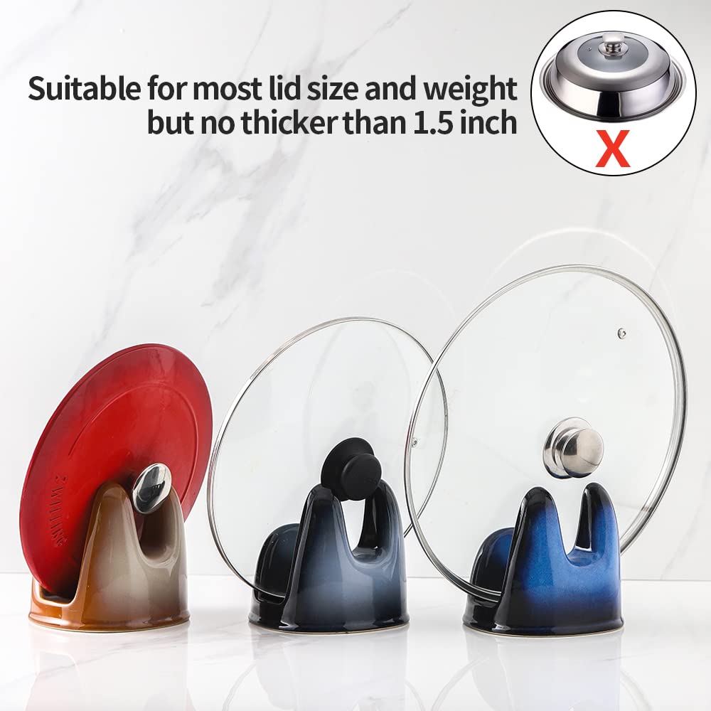 Pot Lid Holder - Elegant Grey
