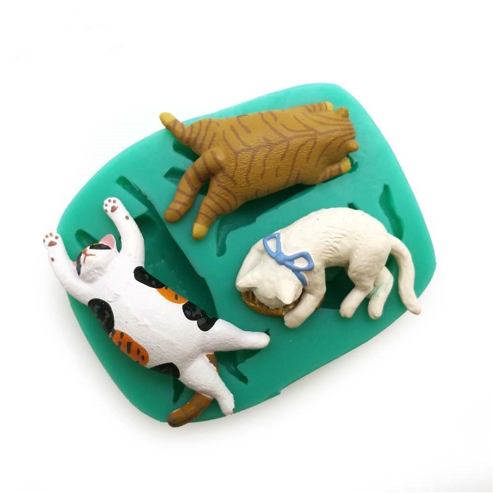 Cat Silicone Molds for Cake Decorating
