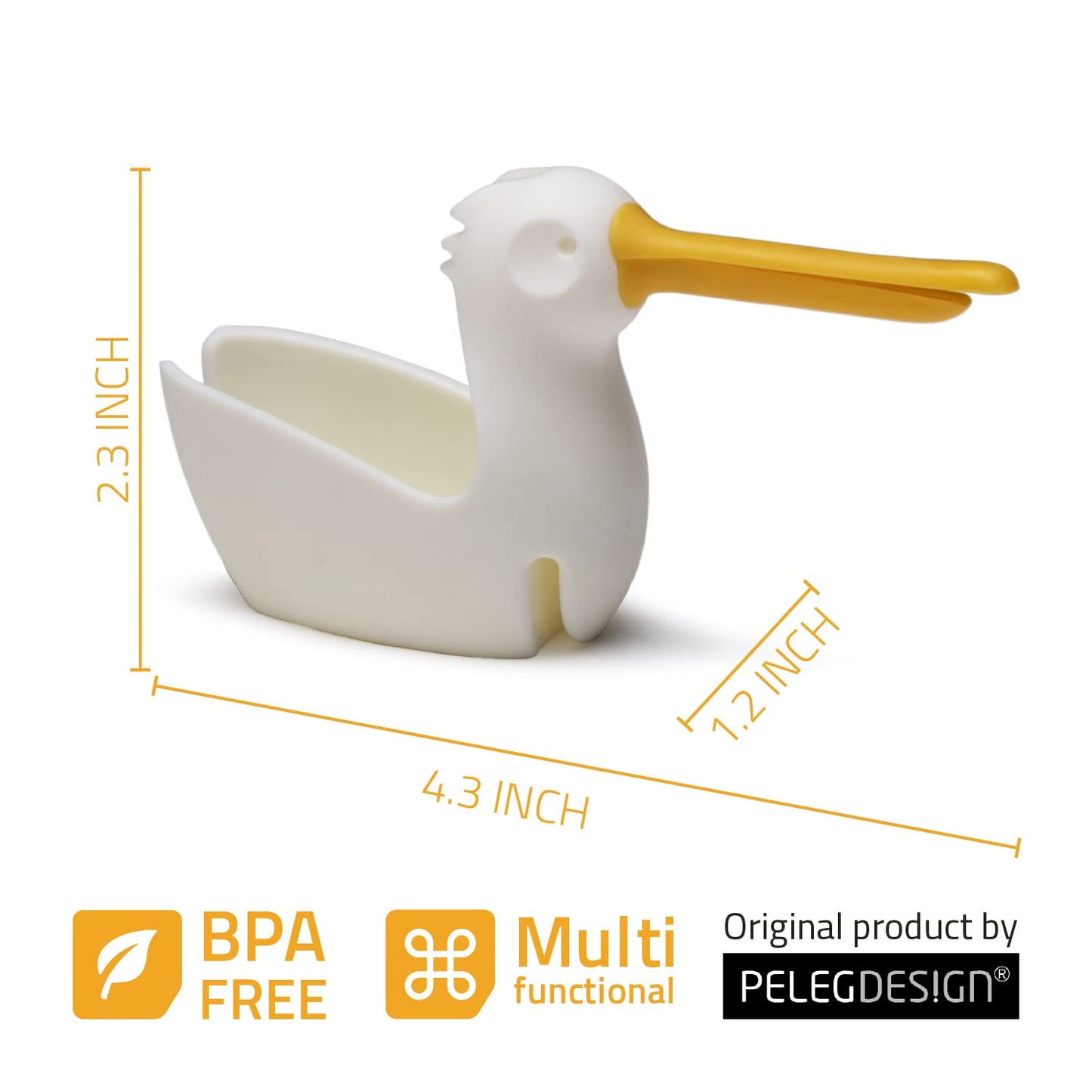 Pelicup: Tea Bag Holder