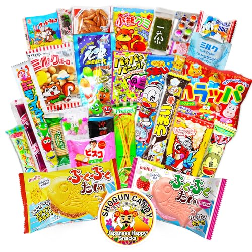 Japanese Snacks & Candy Variety Pack - 30 Pcs