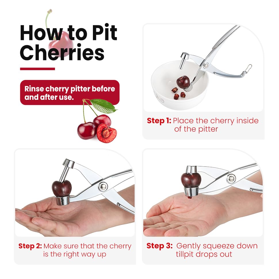 Heavy Duty Cherry and Olive Pitter Tool