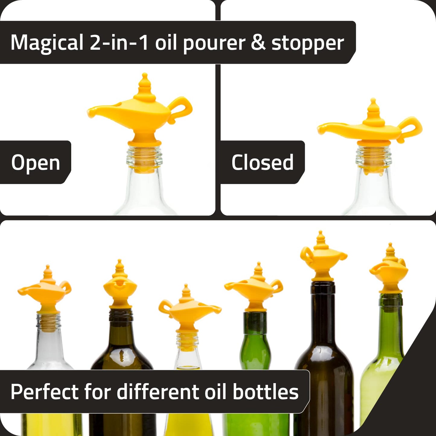 Oiladdin Oil Pourer and Stopper