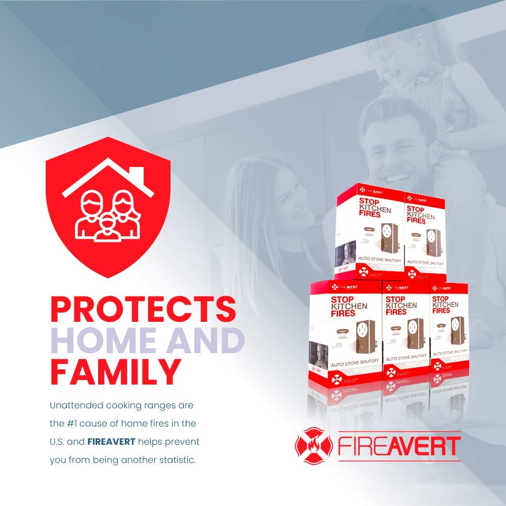 FireAvert - Electric Auto Stove Shut-Off Safety Device