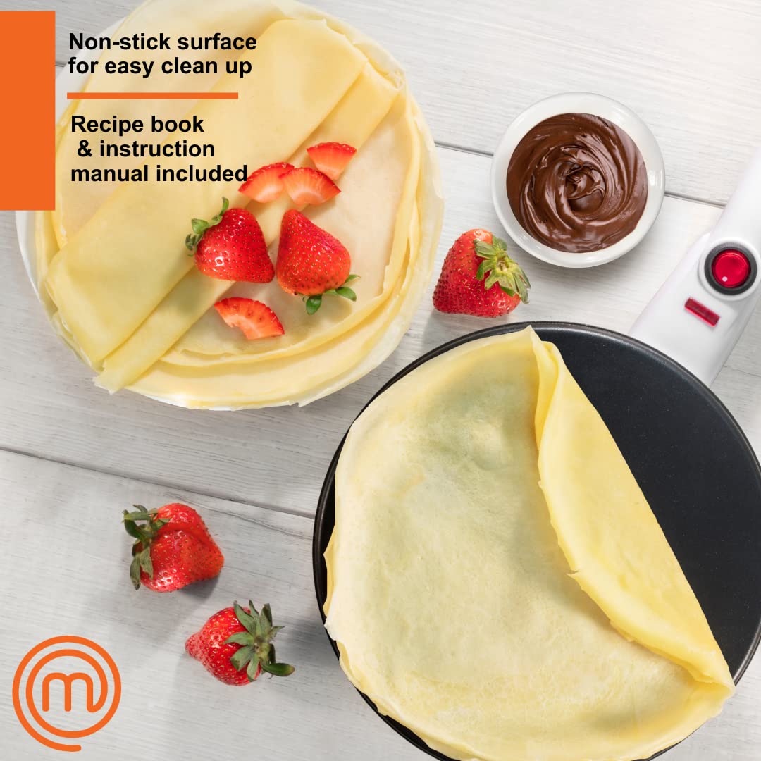 Cordless Crepe Maker with Non-stick Plate