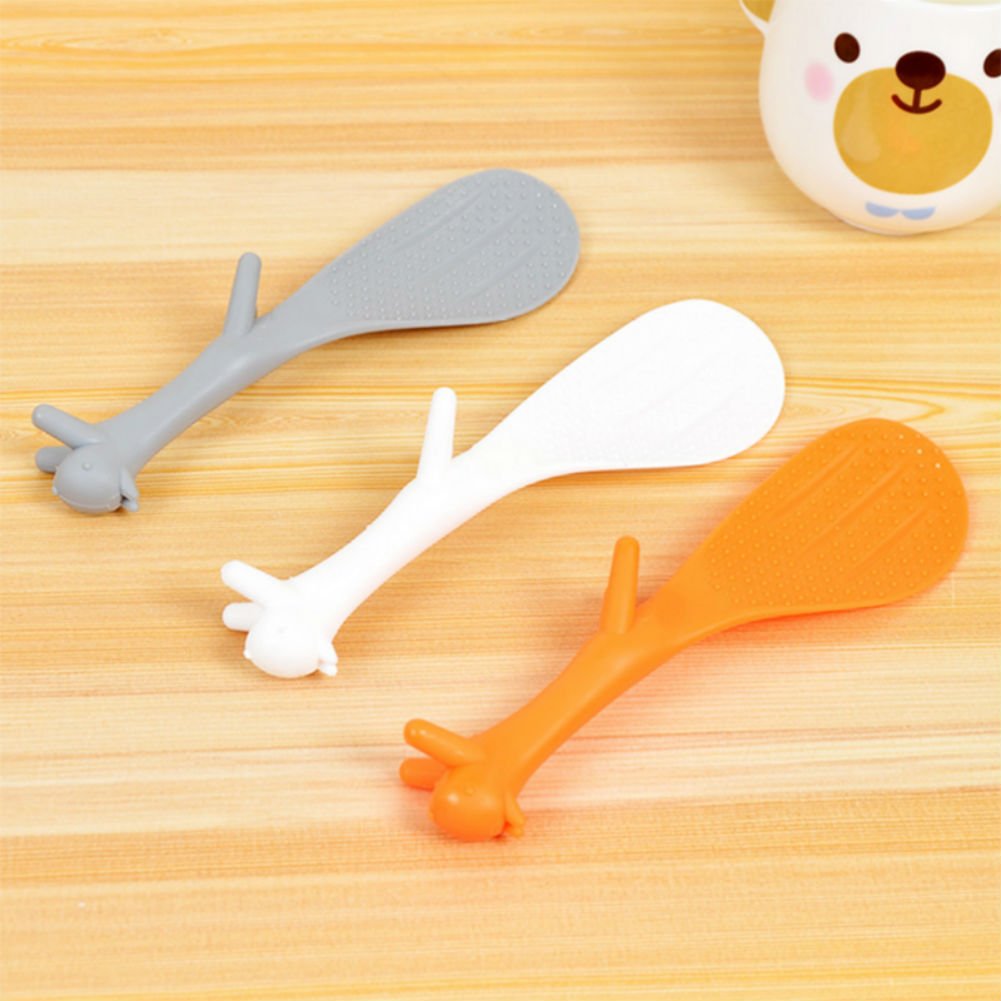 Squirrel Shaped Non-Stick Rice Spoon Set