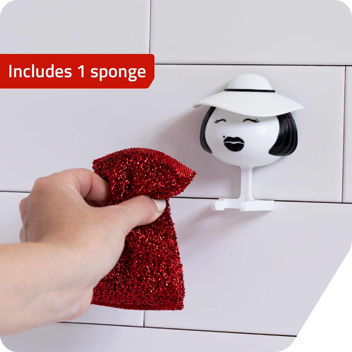 Mrs. Sponge Kitchen Sponge Holder