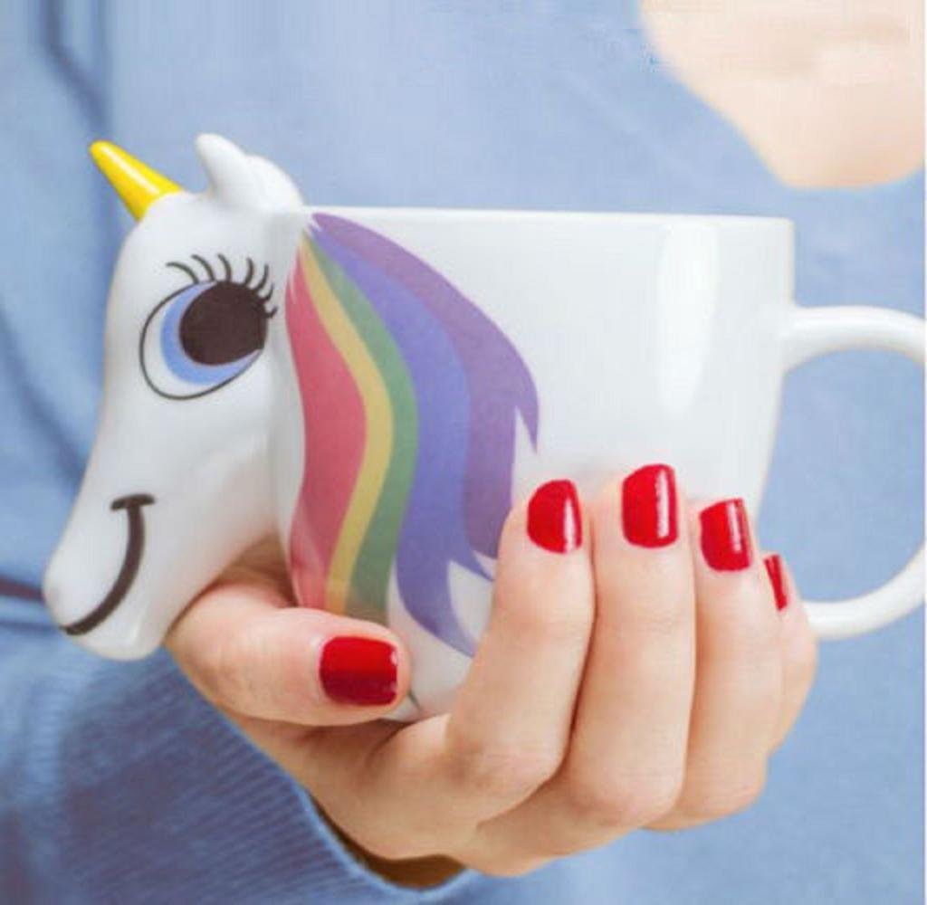 Rainbow Color Changing Unicorn Mug