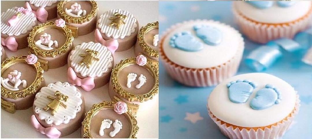 Baby Shower Mini Cake Fondant Molds