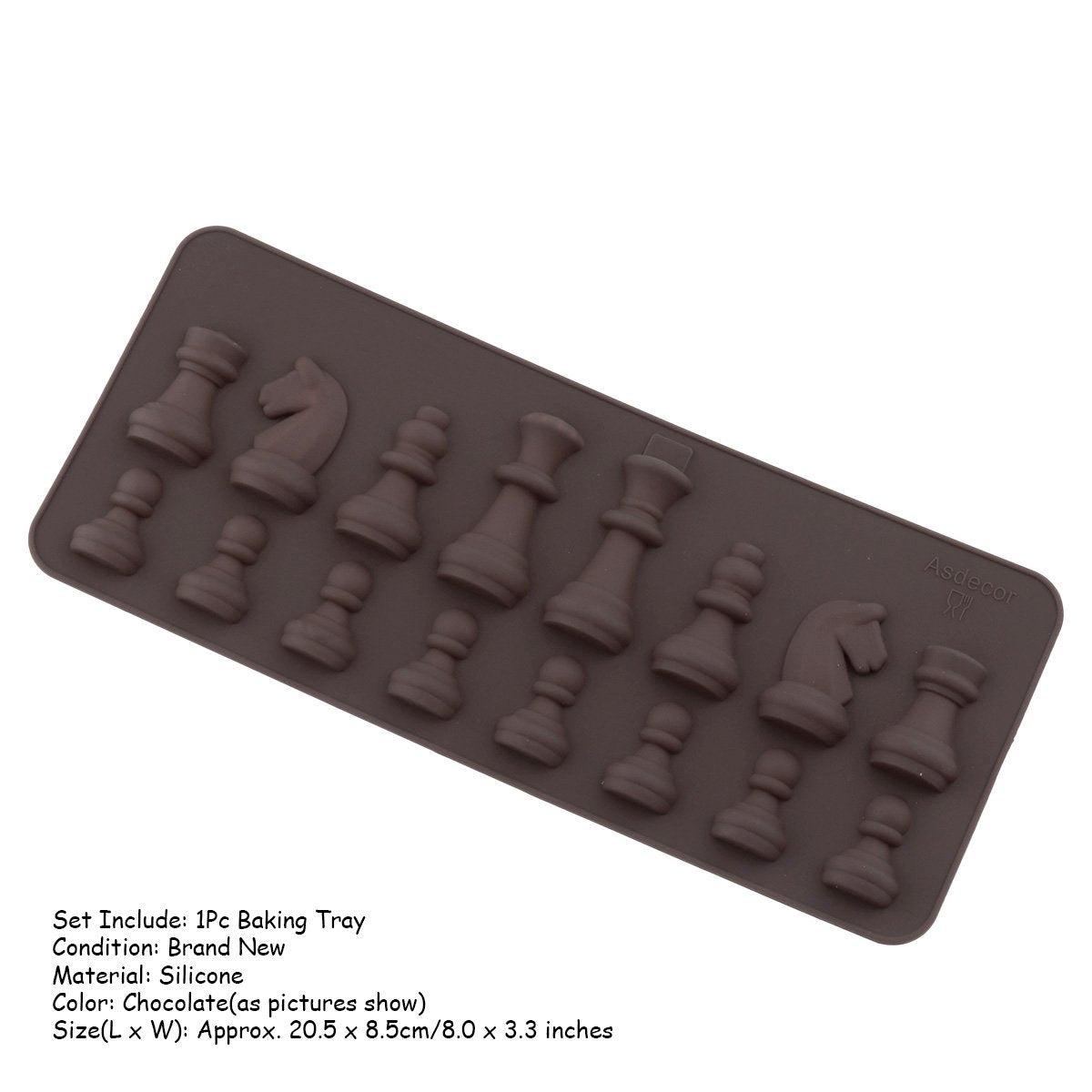 Chess Shape Silicone Fondant Cake Mold