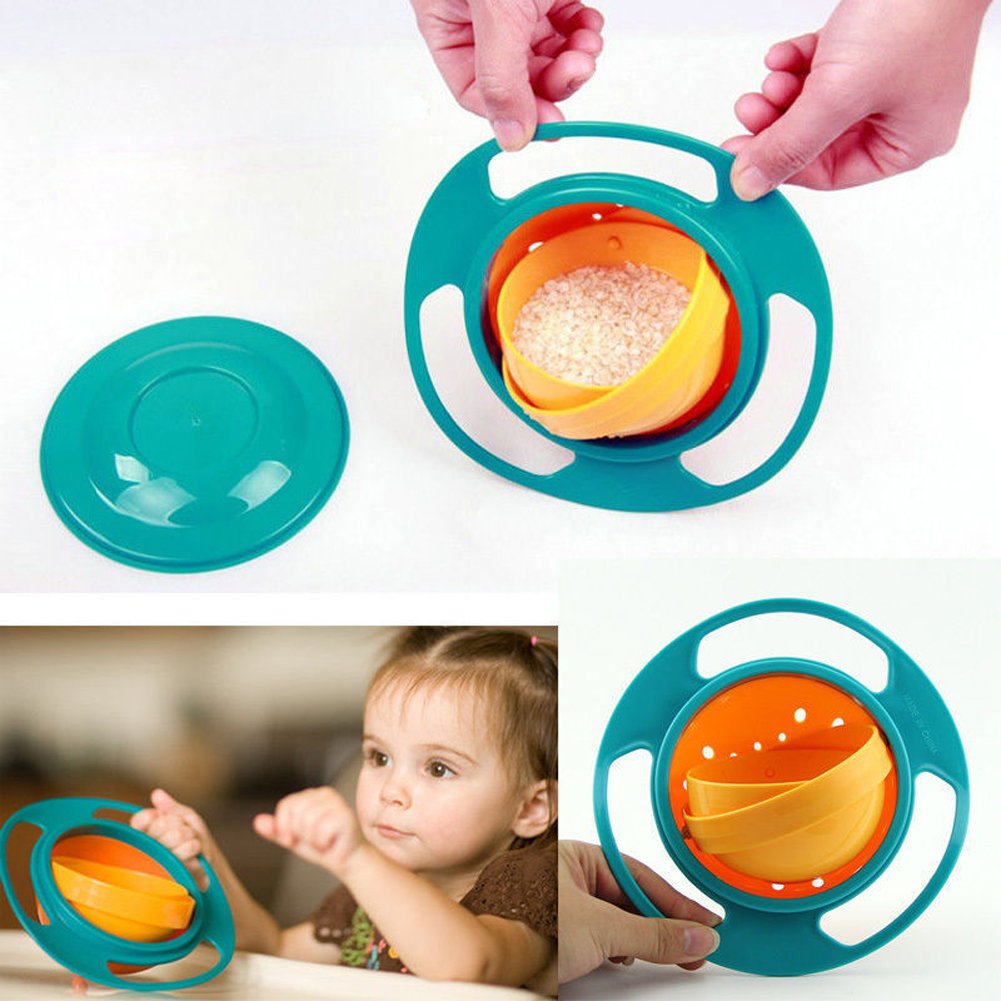 Gyro Bowl Spill Resistant Bowl