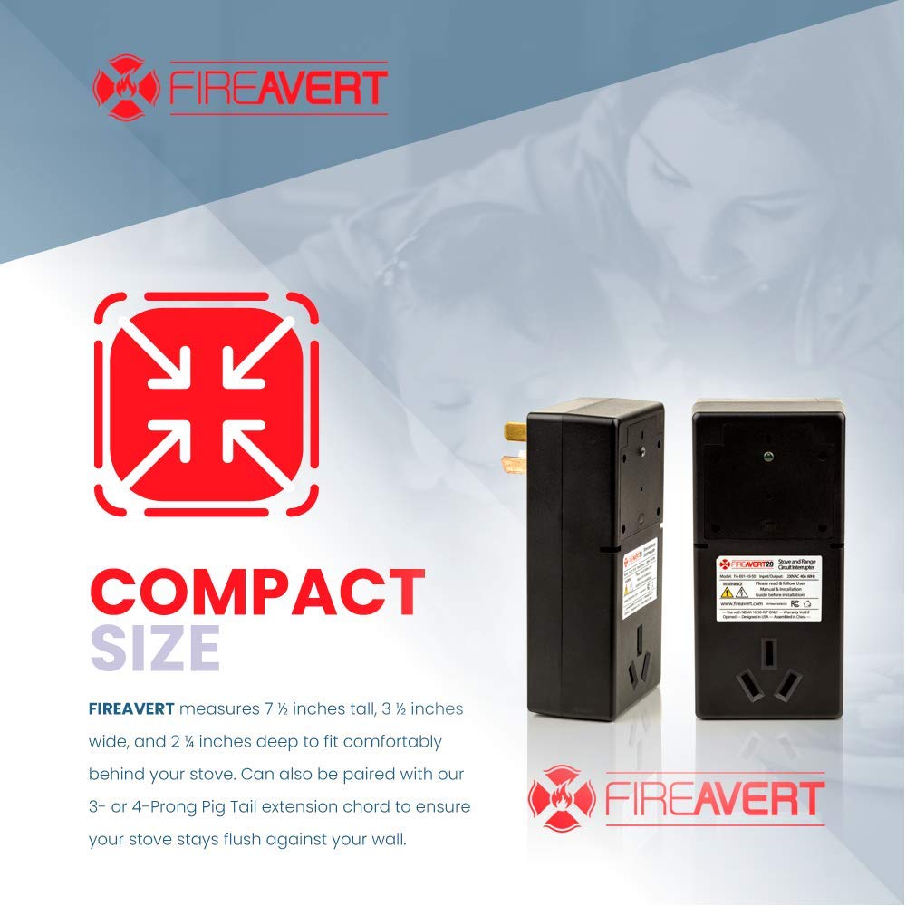 FireAvert - Electric Auto Stove Shut-Off Safety Device