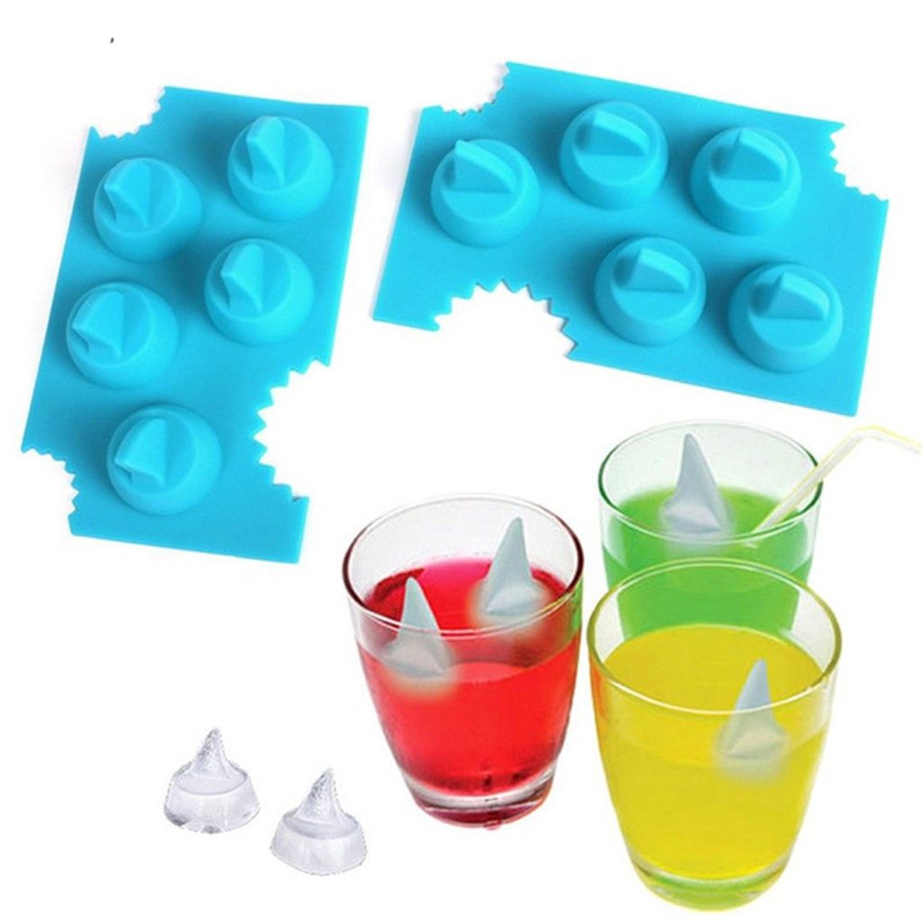 Novelty Silicone Shark Fin Moulds - 2 Pack